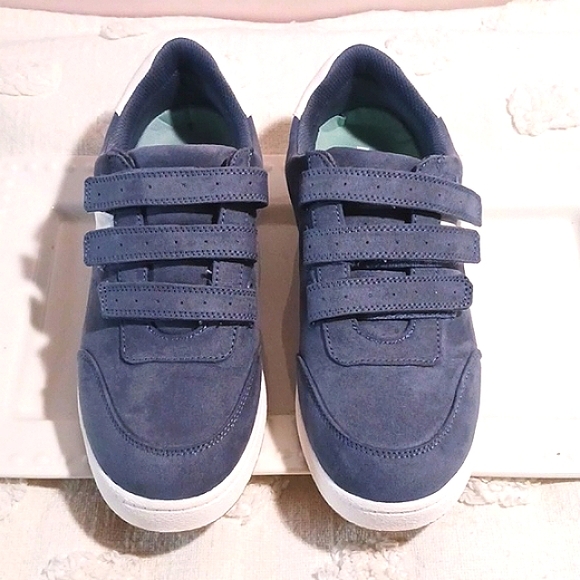 Dr.Sholl's  ⚜️ Daydreamer Retro-Inspired Ultra-Suede Sneakers 👟 OxideBlue 👟 - Picture 1 of 13